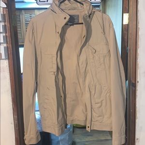 Light beige jacket for men